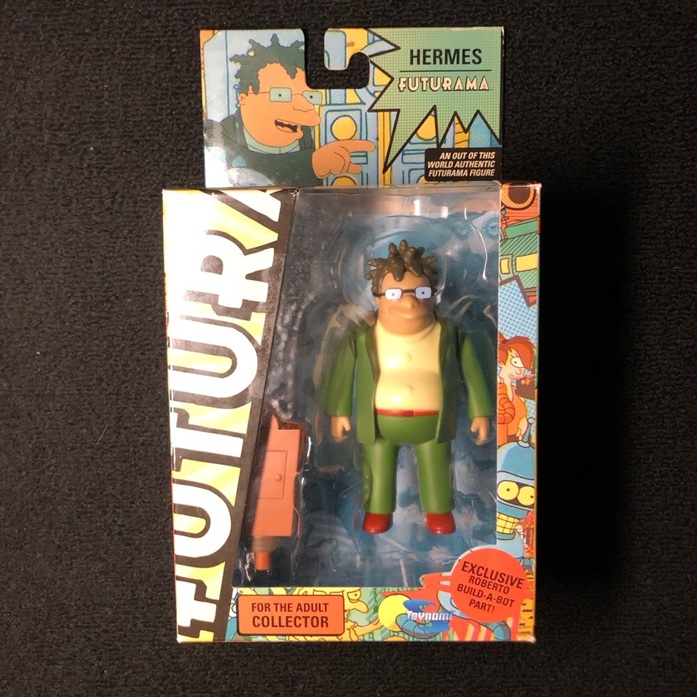 Futurama Hermes Collectible Figurine. NEW. UNOPENED. 2009.